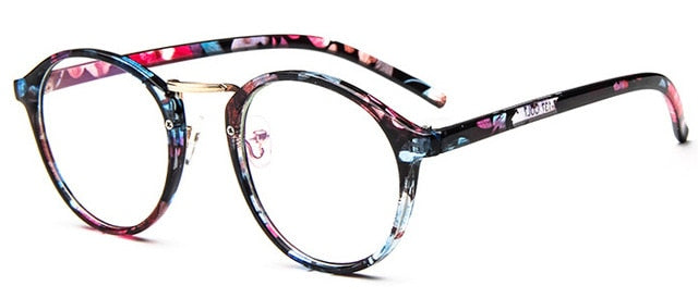 Stylové dámské průhledné brýle bez dioptrií