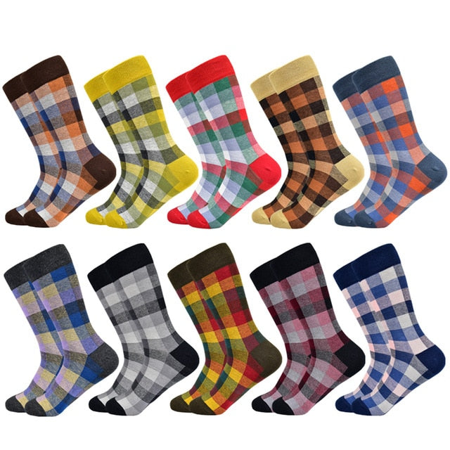 Set pánských barevných ponožek