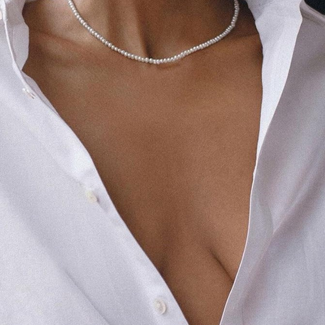 Perličkový náhrdelník