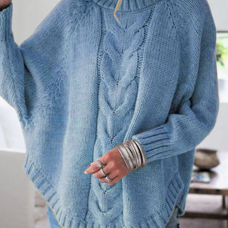 Dámský pletený rolákový svetr