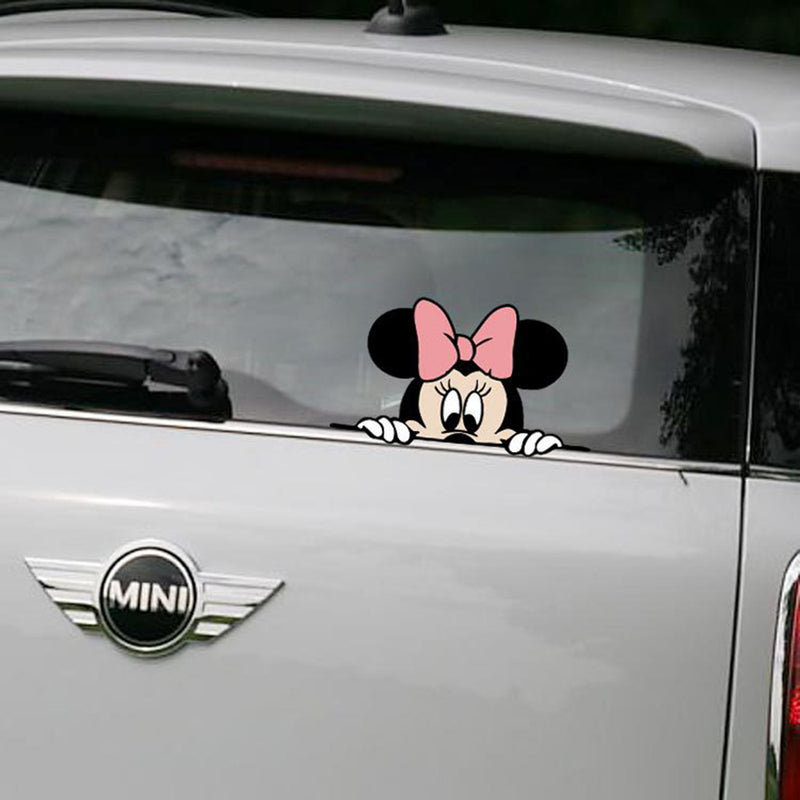 Nálepka na auto - Minnie