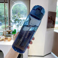 Plastová průhledná láhev na vodu