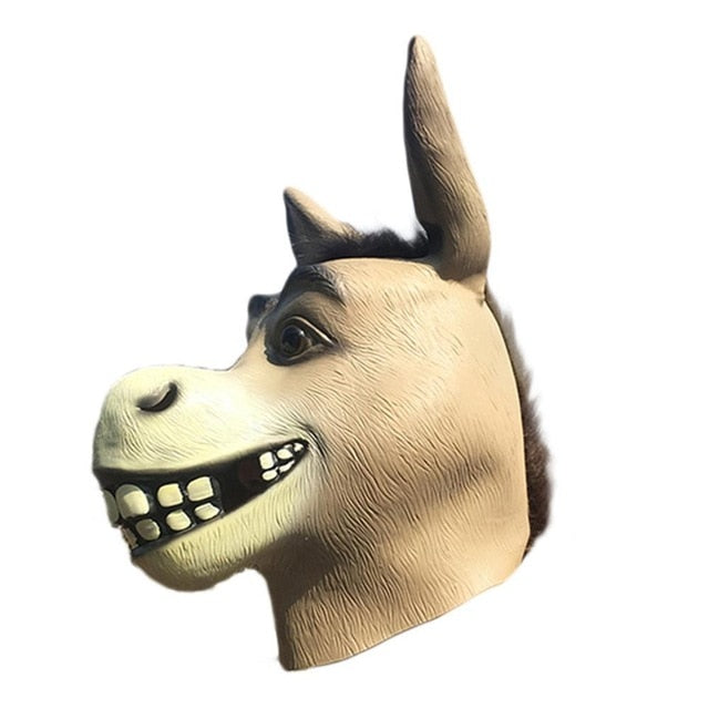 Vtipná maska koně na obličej