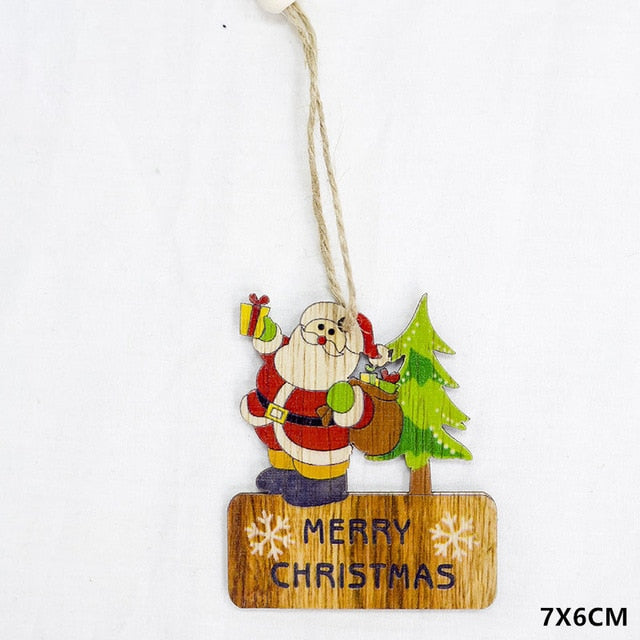 Ornamenty s vánočními vzory (Výprodej)