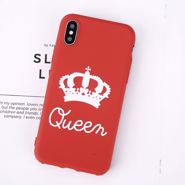 Stylový kryt na iPhone King/Queen
