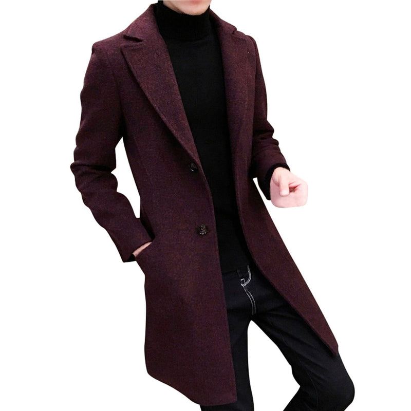 Elegantní pánský kabát (Výprodej)