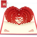 3D valentýnské přání