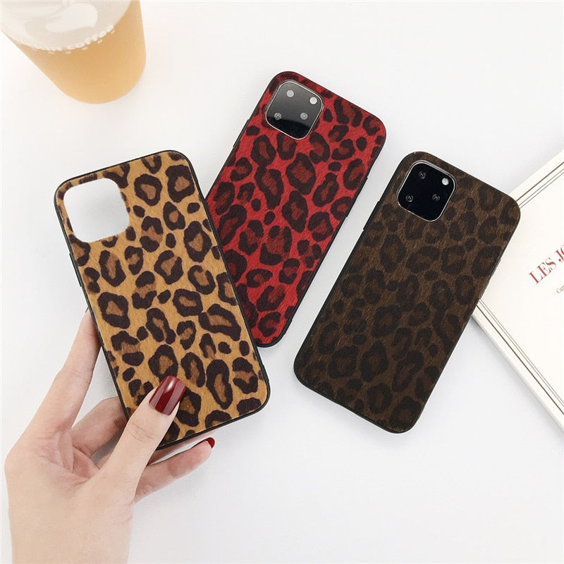Kryt na IPhone s leopardím vzorem