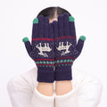 Dámské rukavice s vánočními vzory