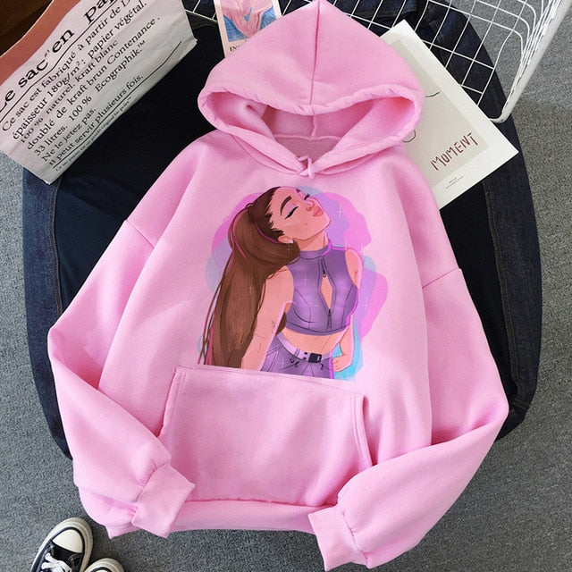 Mikina Ariana Grande s kapucí