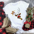 Dámské vánoční tričko s potiskem