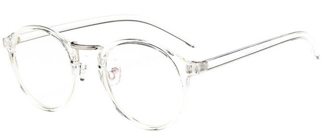 Stylové dámské průhledné brýle bez dioptrií
