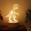 Lampa 3D dinosaurus