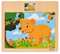Dřevěné puzzle pro děti