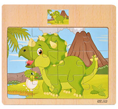 Dřevěné puzzle pro děti (Výprodej)