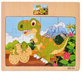 Dřevěné puzzle pro děti
