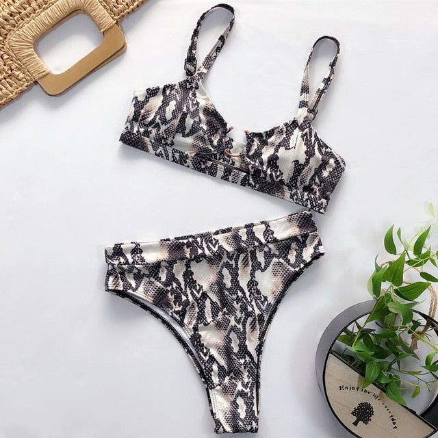 Dámské leopardí bikiny (Výprodej)