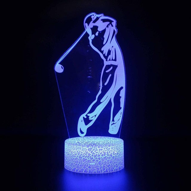 Lampa 3D sport