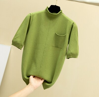 Dámský svetr s krátkým rukávem (Výprodej)
