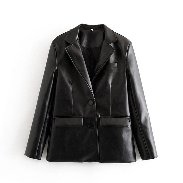 Dámský kožený kabát (Výprodej)