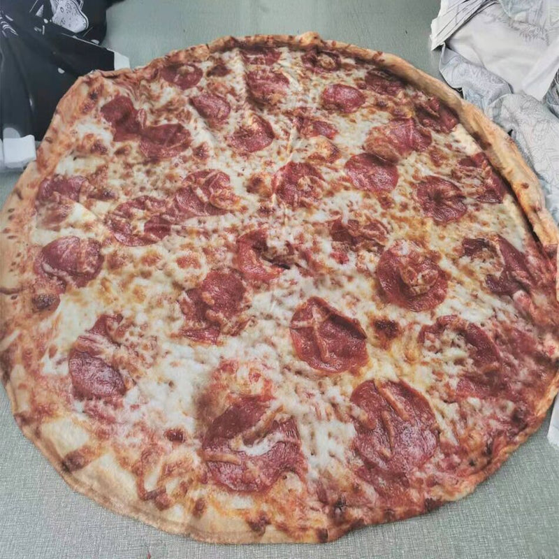 Deka ve tvaru pizzy (Výprodej)