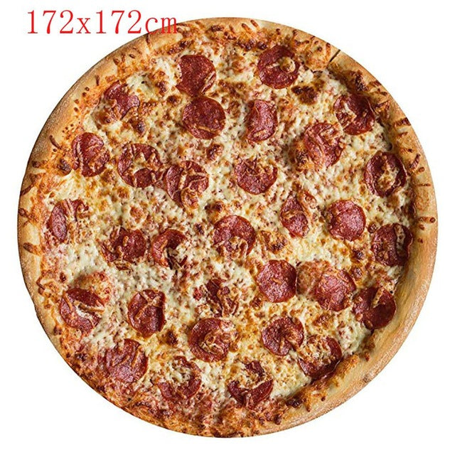 Deka ve tvaru pizzy (Výprodej)