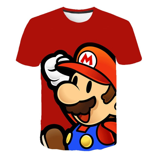 Chlapecké tričko Mario