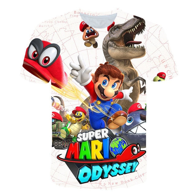 Chlapecké tričko Mario