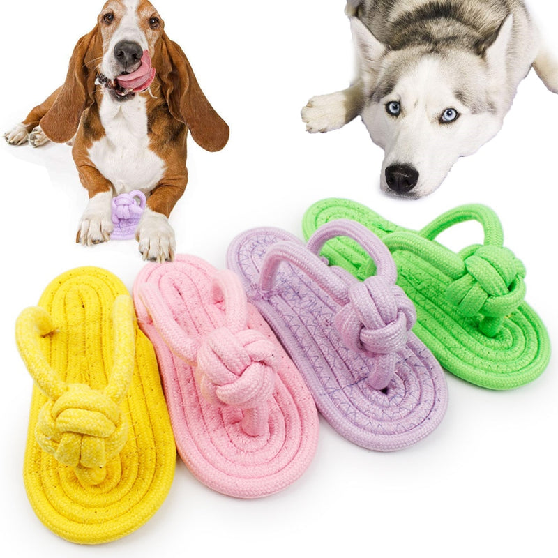 Lanová hračka pro psy