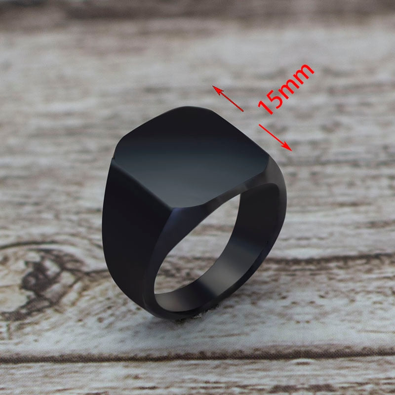 Pánský jednoduchý prsten