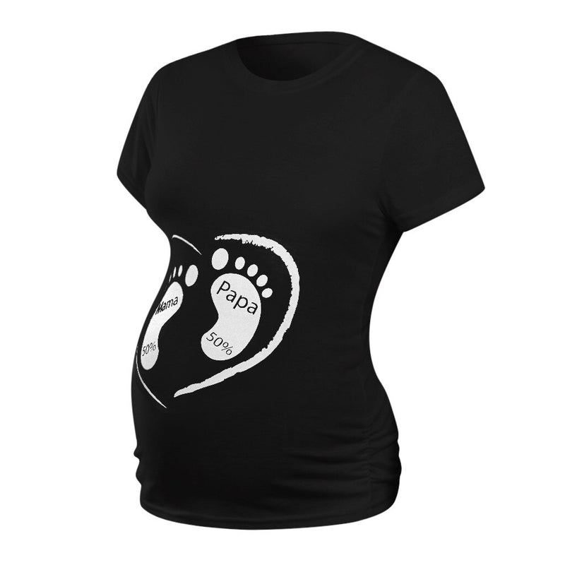 Dámské těhotenské tričko s potiskem