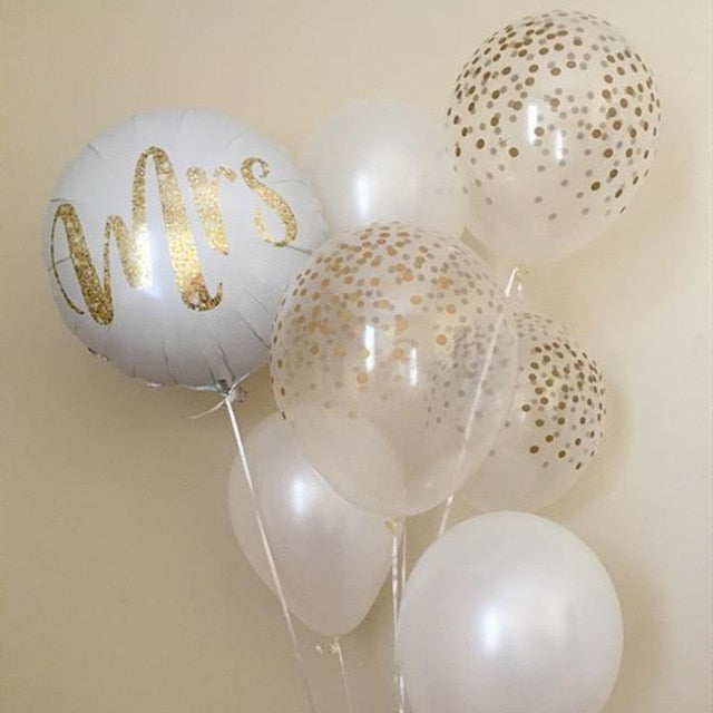 Balónky na svatební párty