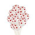 20ks balónků ve tvaru srdce