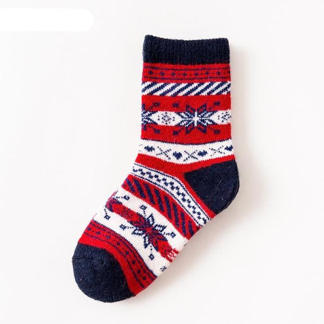 Teplé zimní ponožky