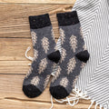 Dámské teplé ponožky z vlny