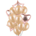 Silvestrovská balónková dekorace
