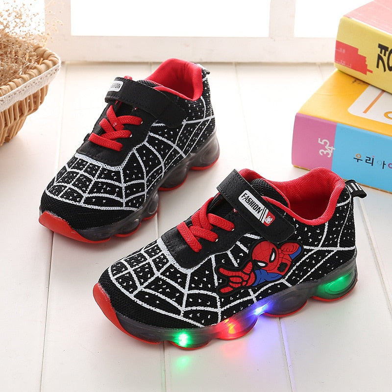 Svítící boty Spiderman (Výprodej)