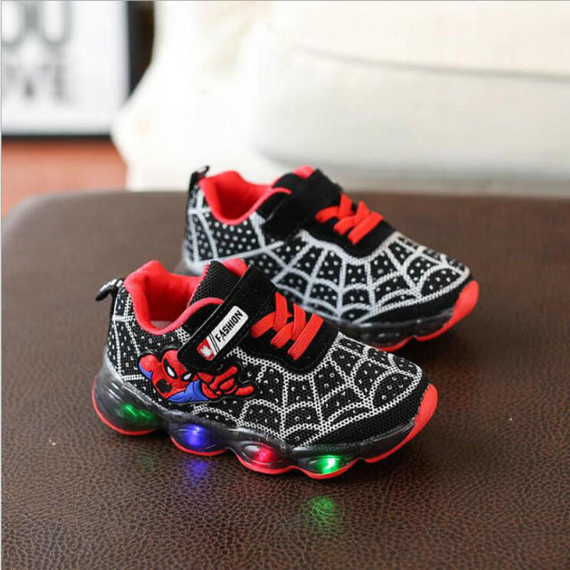 Svítící boty Spiderman