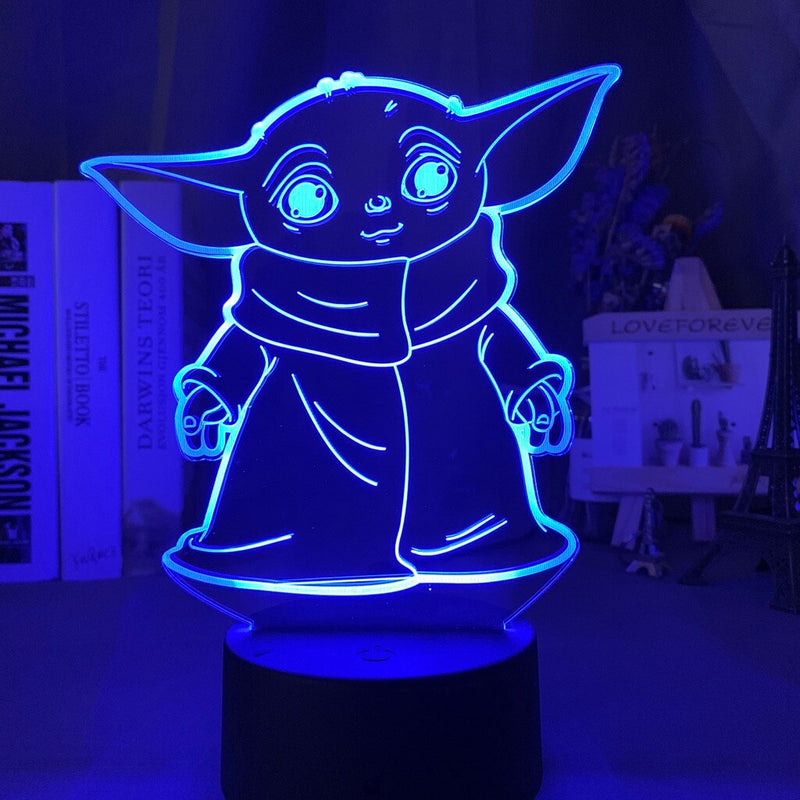 Star Wars světlo Yoda