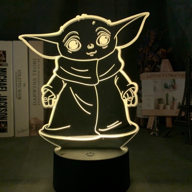Star Wars světlo Yoda