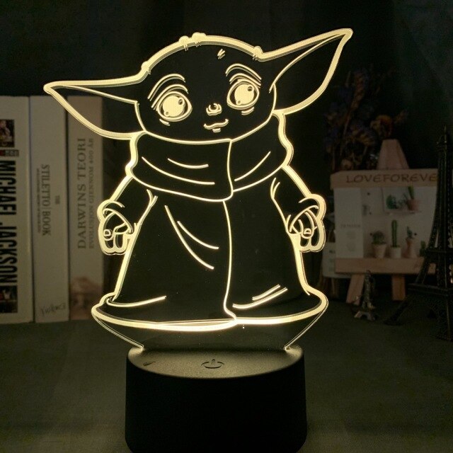 Star Wars světlo Yoda (Výprodej)