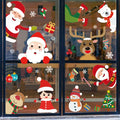Vánoční samolepky na okno
