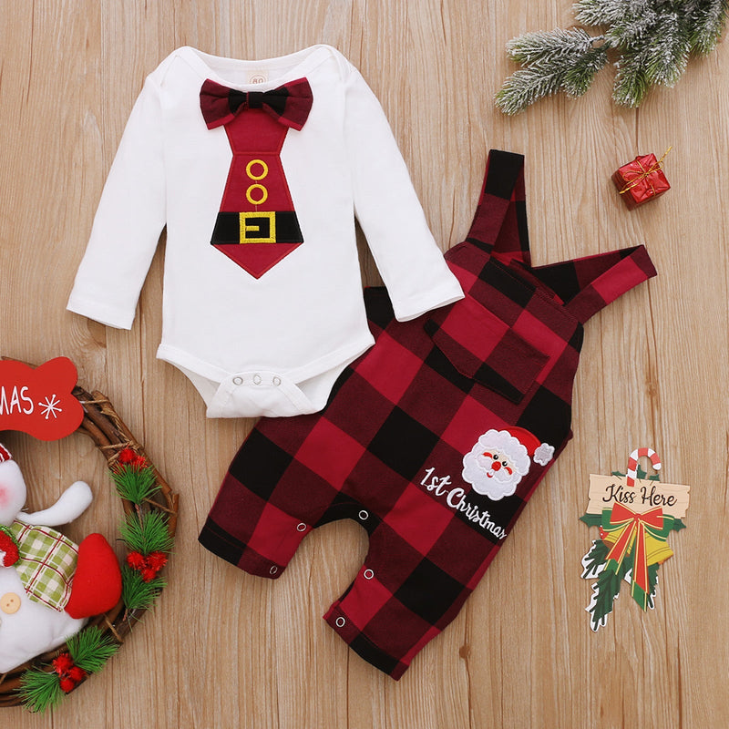Vánoční obleček pro miminka