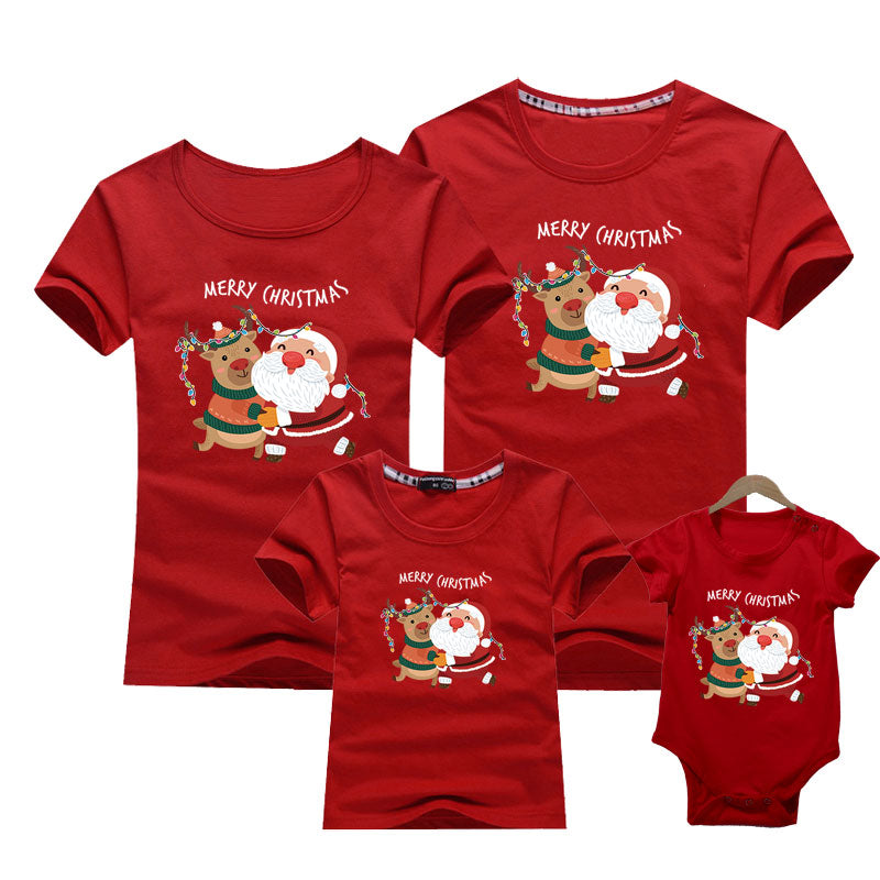 Vánoční trička pro celou rodinu (Výprodej)