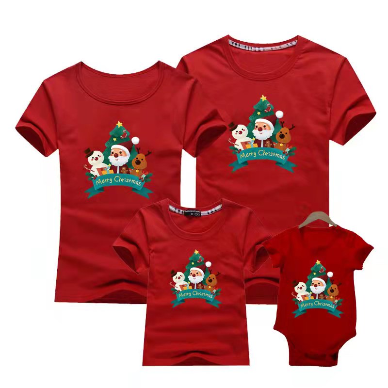 Vánoční trička pro celou rodinu (Výprodej)