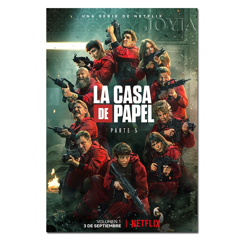 Plakát La casa de papel (Výprodej)