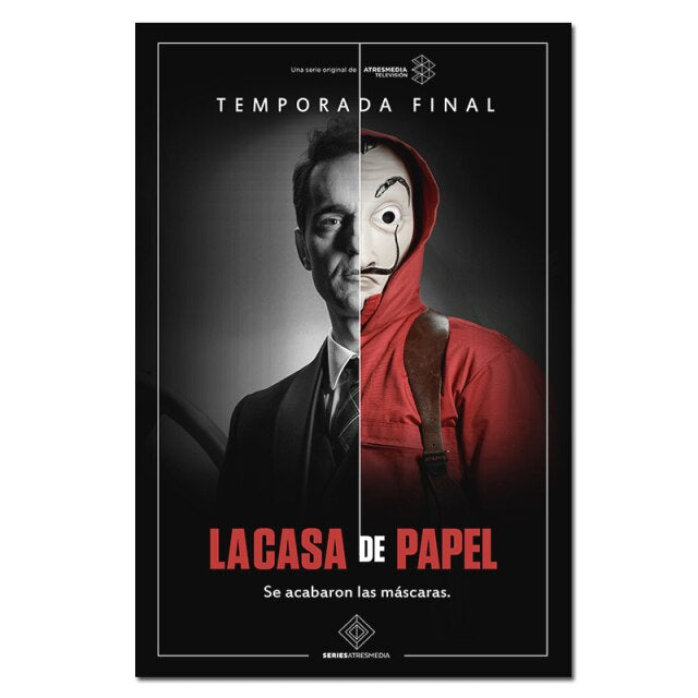 Plakát La casa de papel (Výprodej)