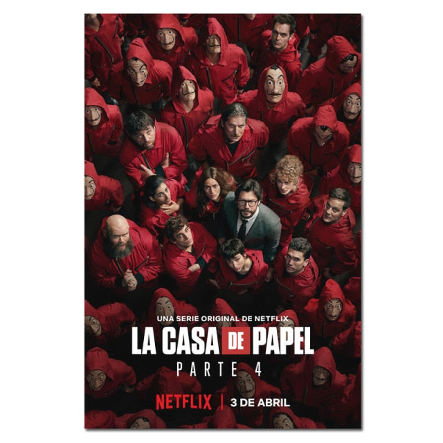 Plakát La casa de papel (Výprodej)