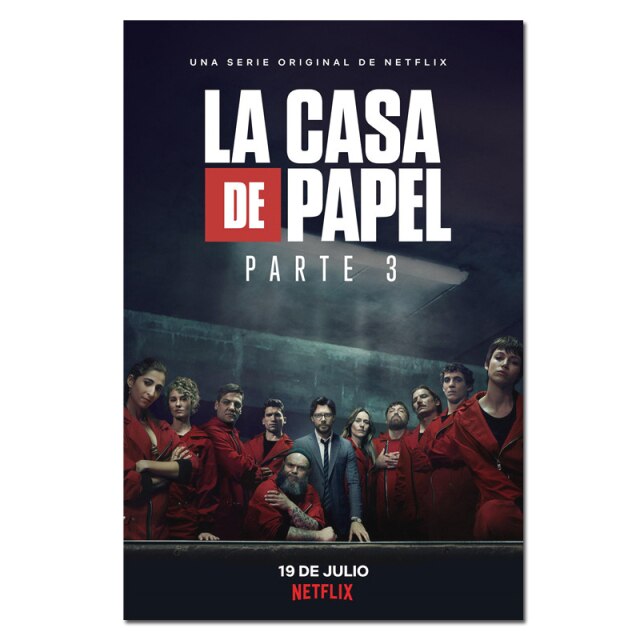 Plakát La casa de papel (Výprodej)