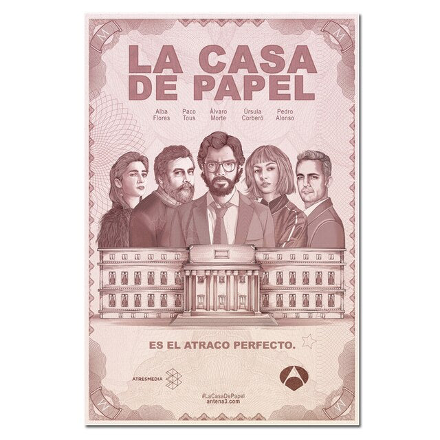 Plakát La casa de papel